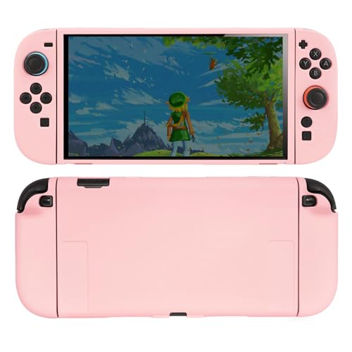 Protective Case for Nintendo Switch 2 2025, Soft Silicone Switch 2 Case, Switch2 Cover Shock-Absorbent & Anti-Scratch Slim Shell Travel Protector Cases Accessories, Pink - color: Pink, size: For Switch 2 2025