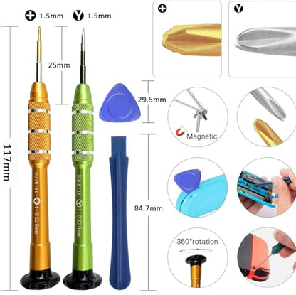 VGBUS Joypad Joystick Replacement Joy-con Repair Tools Kit Joystick Replacement for Nintendo Switch Joy-Con Controller/Switch Lite/Switch OLED Fix Joystick Drift 32PCS