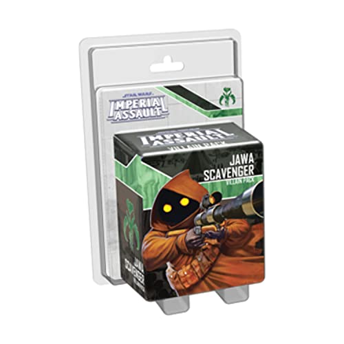 Star Wars Imperial Assault Board Game Jawa Scavenger VILLAIN PACK - Epic Sci-Fi Miniatures Strategy Game for Kids and Adults, Ages 14+, 1-5 Players, 1-2 Hour Playtime, Made by Fantasy Flight Games
