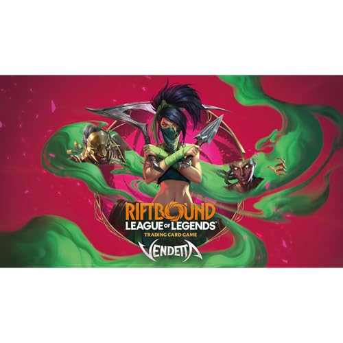 Riftbound: League of Legends TCG Vendetta - Vault -Bundle Collection Set: 6 Booster Packs, Runes, 3 Token Cards, Trading Card Game, Randomly Assorted