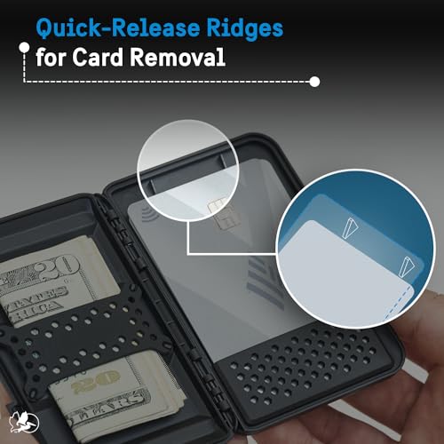 Pelican MagSafe Wallet for iPhone - Heavy Duty MIL-STD Snap-On Phone Magnetic Wallet and Phone Card Holder - Detachable and Slim Hard Case for iPhone 17 Pro Max /16 Pro Max/15/14/13/12/Pixel 10- Black - color: Black, style: Protector