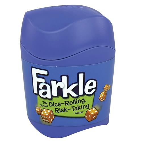 Farkle Dice Game, Family Game Night, Travel Games, Family Games, 8+ | Family Game Night, Travel Games, Screen-Free, Travel Game, Holiday Game - size: 1 Pack