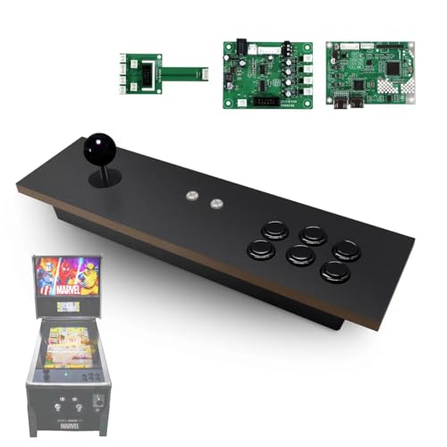 IntecGaming Switch Fighting Stick for Arcade1Up'S Digital Pinball - Expand Your arcade 1up Pinball Games, Play Your Switch on The Pinball, Modded Switch Joysticks Specially Designed for Arcade 1 Up Pinball