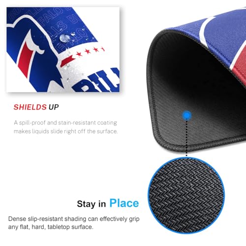 Mouse Pad Desk Mat, Premium Mouse Pad, Gaming Mousepad Desk pad, Computer Mouse Mat with Non-Slip Rubber Base for Computer Desktop - color: B-a-e