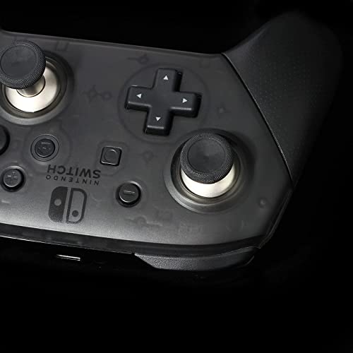 Controller Metal Thumbsticks Replacement for Nintendo Switch Pro Controller 8 in 1 Swap Magnetic Analog Thumb Sticks Set Joystick Parts Repair Accessories Kit