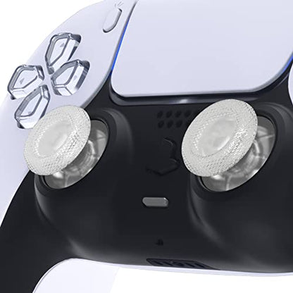 eXtremeRate Glow in Dark - Green Replacement Thumbsticks for PS5 Controller, Custom Analog Stick Joystick for PS4 Controller Universal - color: Glow in Dark Green