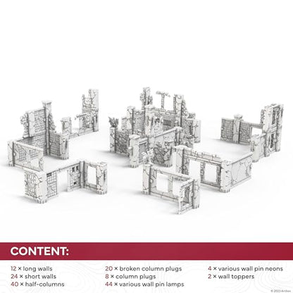 Archon Studio Rampart City Ruins Miniature Terrain Set, Modular Design, from