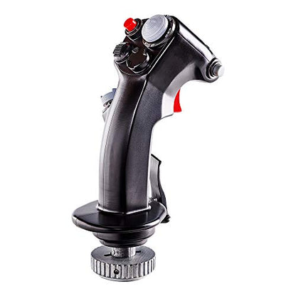 Thrustmaster F-16C Viper HOTAS Add-On Fighter Flight Stick Grip - PC | 1:1 replica, 100% metal, 19 action buttons, 8-way hat, fits HOTAS Warthog, Cougar & Magnetic Base, native DCS support - style: F-16 Viper Grip Add On