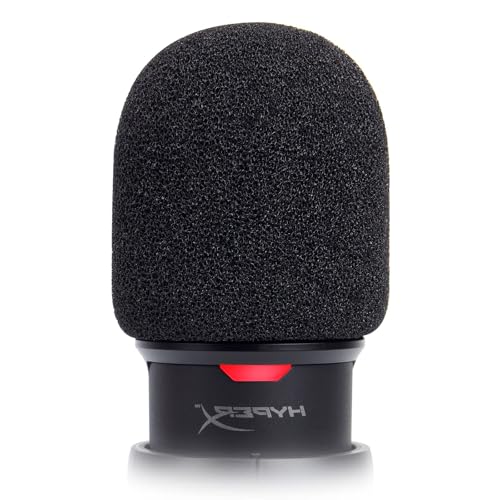 SUNMON SoloCast 2 Microphone Pop Filter Windscreen - Noise Reduction Gaming Mic Foam Covers, Mic Foam Cover Pop Filter Compatible with HyperX SoloCast - color: HyperX SoloCast Mic Cover