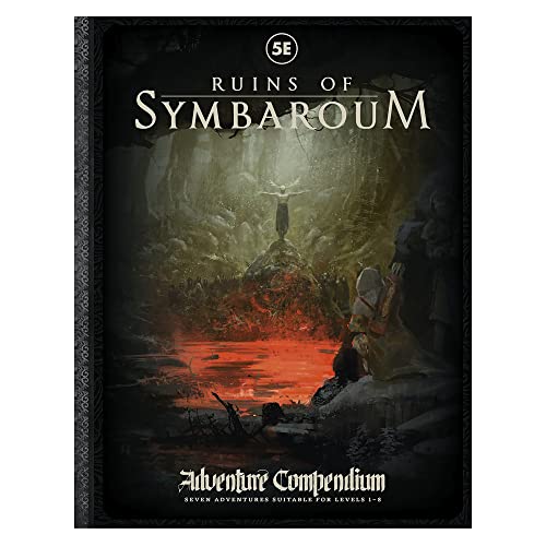 Free League Publishing Ruins of Symbaroum: Adventure Compendium 5e - Seven RPG Adventures Suitable for Levels 1-8, Free Leage Publishing, Roleplaying Game, New Maps, Stories & Content - style: Adventure Compendium