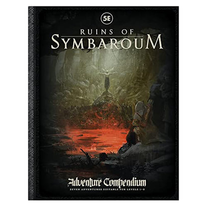 Free League Publishing Ruins of Symbaroum: Adventure Compendium 5e - Seven RPG Adventures Suitable for Levels 1-8, Free Leage Publishing, Roleplaying Game, New Maps, Stories & Content - style: Adventure Compendium