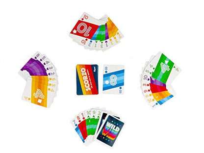 Regal Games - ScorZo - Rummy Card Game - Family Fun Friendly - 2-6 Players Ages 8+ - size: ScorZo