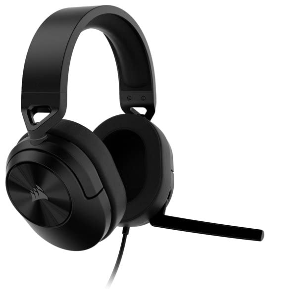 Corsair HS55 Stereo Wired Gaming Headset — Carbon (Renewed)