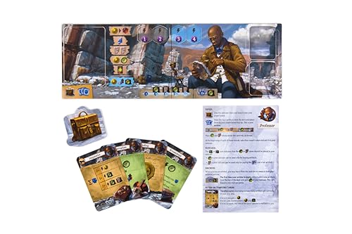 CGE Lost Ruins of Arnak: Expedition Leaders Board Game Expansion | Return to the island of Arnak as one of six leaders, using their unique skills to overcome new challenges and dangers.
