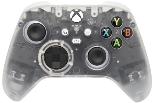 Wireless Custom Controller Compatible with PC, Windows 10+, Series X/S & One (Series X/S Clear) - color: Series X/S Clear