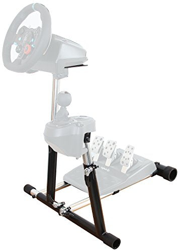 Wheel Stand Pro SuperG Wheel Stand with RGS shifter mount Compatible With Logitech G29 G923 G920 G27 G25 Wheels, Deluxe, Wheel and Pedals Not included.