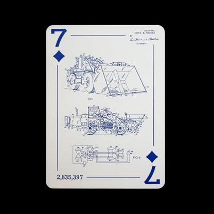 Engineering Gift for Engineers - Engineering Drawing Playing Cards - Mechanical, Electrical, Civil & Aerospace Engineer Gift - Graduation, Father's Day & College Gift for Him