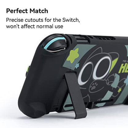 GeekShare Protective Case Slim Cover Case Compatible with Switch and Joy-Con - Shock-Absorption and Anti-Scratch - The HEI Series - color: The HEI