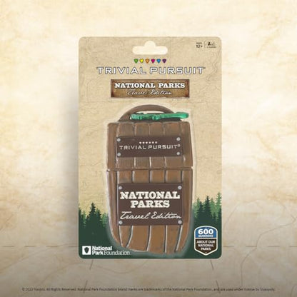 USAopoly Trivial Pursuit: National Park 100th Anniversary | Celebrating the National Park Service Centennial | 600 Trivia Questions & Fun Facts | Perfect Trivial Pursuit Travel Game for Families | lawn-game-equipment