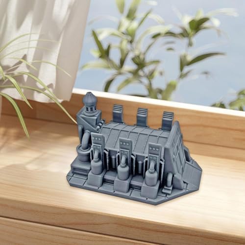 harayaa Unpainted Miniature Building Terrain Table Game Decoration Layout Gift