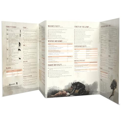 Renegade Game Studios Werewolf: The Apocalypse 5th Edition Screen & Toolkit | 4 Panel Storyteller Screen, Spirit Compendium, Reference Tables and Official RPG Adventure for Game Masters and Players