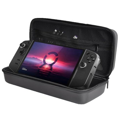 Travel Carrying Case Bag for Lenovo Legion Go 8.8" 2023 Handheld Gaming PC,EVA Hard Shell Cover with Stand Mode & Mesh Pocket for Legion Go 8.8" Console Power Cord,Accessories(Black)