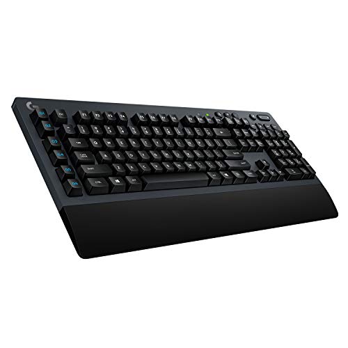 Logitech G613 Lightspeed Wireless Mechanical Gaming Keyboard, Multihost 2.4 GHz + Blutooth Connectivity - Black