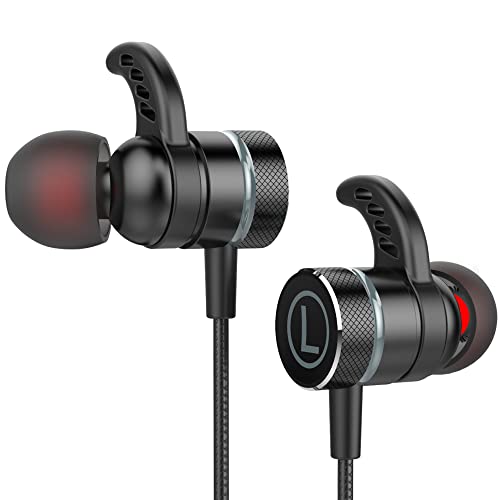 KASOTT SoundMaster Pro V1 - Gaming Earphones with Dual Audio Drivers,Battle Buds,in-Line Mic with Mute and Volume Control, Compatible with Xbox Series,Xbox One,PS5,PS4,Switch,Pc with 3.5mm Aux - color: Black