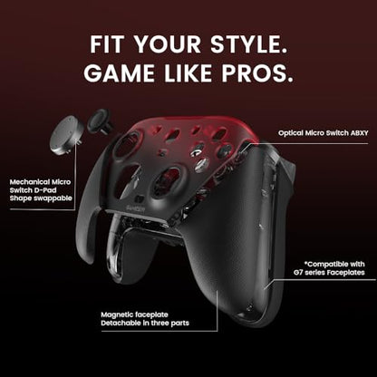 GameSir G7 Pro Wired Controller for Xbox Series X|S, Xbox One, Wireless Gamepad for PC&Android with TMR Sticks, Hall Effect Analog Triggers, 1000Hz Polling Rate, 3.5mm Audio Jack - Black - color: Black