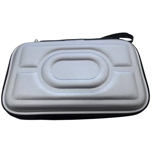 JYGamhanbil Hard Travel Carrying Case Bag Cover Shell for Nintendo GameBoy Color Advance GBA/GBC/GBP/DS Lite/NDSL/NDSi,for Anbernic RG34XX,Silver - color: Silver