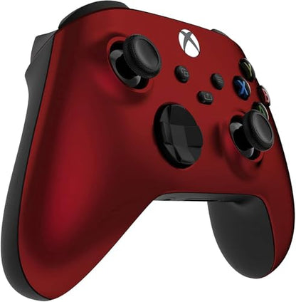 Custom Controllerzz Wireless Controller for Microsoft Xbox Series X/S & Xbox One - Custom Soft Touch Feel - Custom Xbox Series X/S Controller (X/S Red) - color: X/S Red
