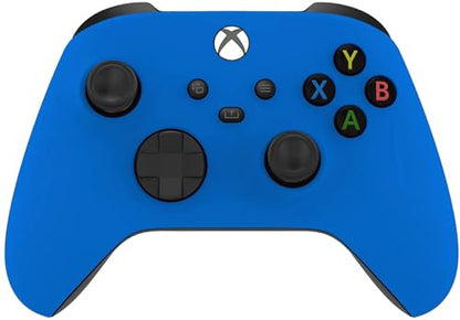Custom Controllerzz Wireless Controller for Microsoft Xbox Series X/S & Xbox One - Custom Soft Touch Feel - Custom Xbox Series X/S Controller (X/S Blue) - color: X/S Blue