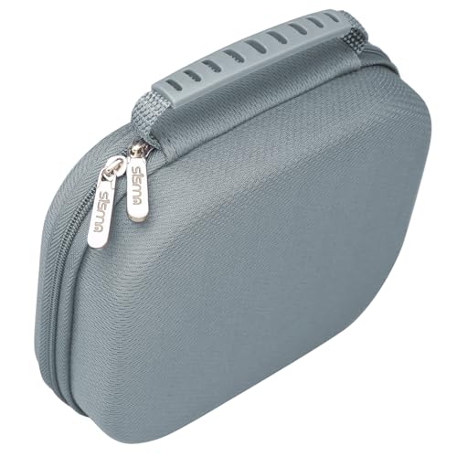 sisma Carry Case Compatible with Nintendo Switch 2 Joy-Con & Straps, Buttons & Joysticks Full Protection, Hard Shell Joycon Compact Pouch Travel Storage Case, Grey - color: Grey - Fits Joy-Con 2 & Straps