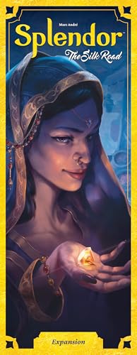 Asmodee Splendor: The Silk Road Expansion Board Game | Requires Splendor Base Game. Adds Silk Road and Orient expansion modules. Ages 10+, 2-4 players, 30 min.