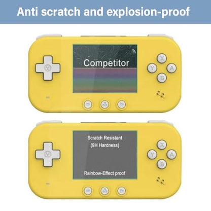 Portable 9H Tempered Glass Screen Protector Suitable for Trimui Handheld Gaming Console Antiscratch High Definition Film