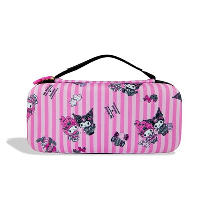 Sonix x Sanrio Carrying Case for Nintendo Switch 2, Switch 1, Lite, OLED, Protective Travel Case with Game Cartridge Storage | Kuromi & My Melody 20th Anniversary - color: Kuromi & My Melody 20th Anniversary