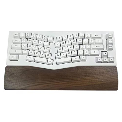 Ergonomic Wooden Wrist Rest Solid Wood Walnut for AKKO Alice Pro - color: Walnut Akko Alice Pro Wrist Rest