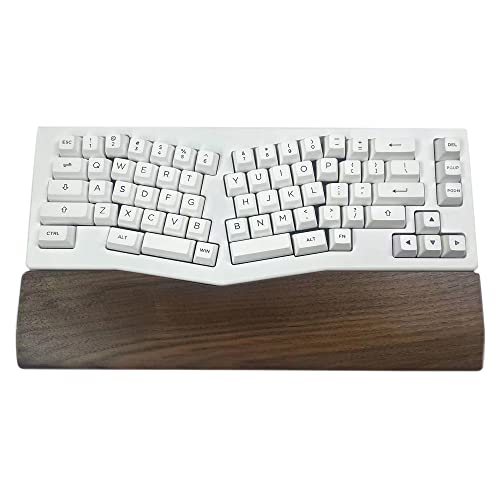 Ergonomic Wooden Wrist Rest Solid Wood Walnut for AKKO Alice Pro - color: Walnut Akko Alice Pro Wrist Rest