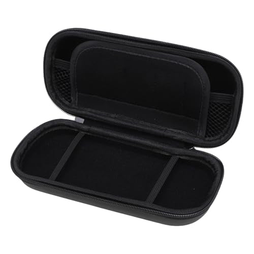Eminchu 3000 Case, Water PU Hard EVA Carrying Case, Zippered Mesh Pocket with Durable Construction, Ideal for Game Cartridges & Accessories (Black) - color: Black