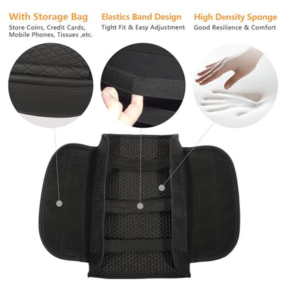Console Cushion Cover for Toyota Tacoma 2016-2023 | SR SR5 Off-Road PreRunner TRD-Sport pro Limited Tacoma Organizer Armrest Storage Box Cover Tacoma Accessories - size: For Tacoma 2016-2023