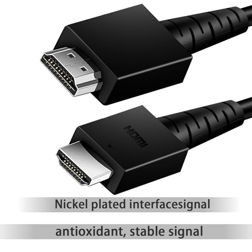 Original Nintendo Switch HDMI Cable 5ft | With On/Off Switch - Compatible with Switch OLED/Switch Lite/Wii U/PS5/Xbox/HDMI Devices