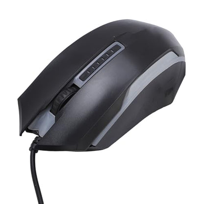 Zyyini Computer Mouse Wired, USB Wired Mouse with 4.9ft Cable 1200 DPI Sensitive Comfortable Grip RGB Optical Computer Mouse Right or Left Hand Use for Laptop, Chromebook, PC, Desktop,