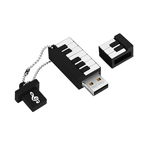 USB Flash Drive, 8GB / 16GB / 32GB USB2.0 Cute Shape USB Memory Stick Date Storage Pendrive Thumb Drives (64GB, Piano) - color: Piano, size: 64GB