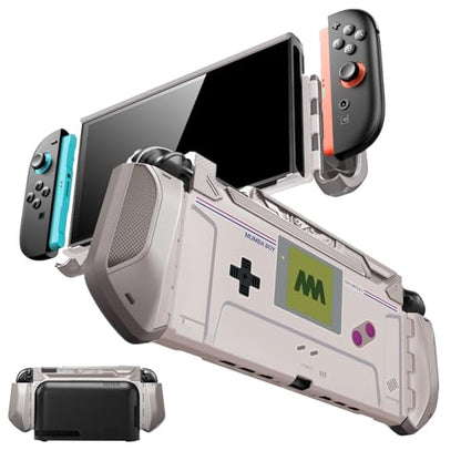 Mumba Blade Series Case for Nintendo Switch 2 [Dock Friendly] [Military-Grade Protection] Switch 2 Grip Protective Cover Shell, Quick-Release Joy-Con, Accessories for Switch 2 Controllers (Gamer) - color: Gamer
