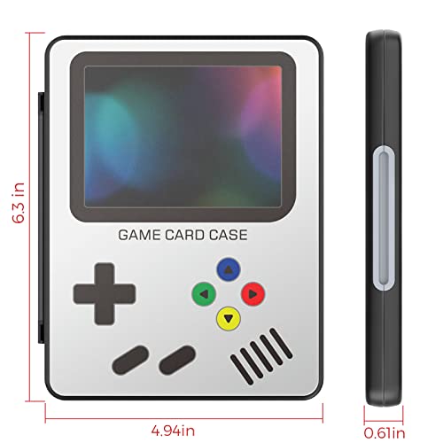 HEIYING Game Card Case for Nintendo 3DS 3DSXL 2DS 2DSXL DS DSi,Portable 3DS 2DS DS Game Cartridge Holder Storage with 24 Card Slots - color: Game Console