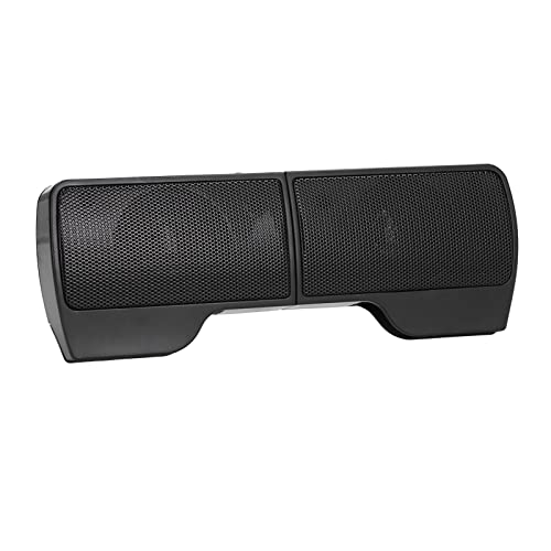 Brrnoo Laptop Speakers USB Powered Wired Monitor Soundbar Th Screen Clip USB Powered Mini Computer Speaker for Monitor Notebook Tablets TV
