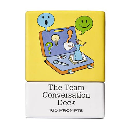 160 Team Building Cards for Managers - Build Trust & Improve Team Performance - 4 Categories from Light Icebreakers to Strategic Team Questions - For Meetings & 1-on-1s | Say This Not That Cards