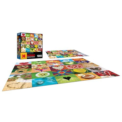 RoseArt - Kodak Premium - Love is Everywhere - 1000 Piece Jigsaw Puzzle for Adults - style: Love is Everywhere