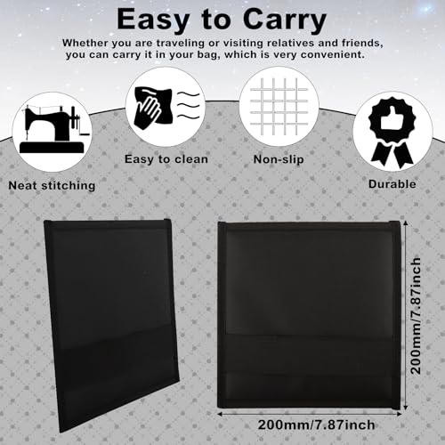 3 Pcs Playing Cards Holders, Playing Cards Holders Organizer for Seniors Adults Card Holder Board for Playing Cards Board for Canasta Hand and Foot Bridge