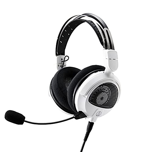 Audio-Technica ATH-GDL3WH Open-Back Gaming Headset, White - color: White